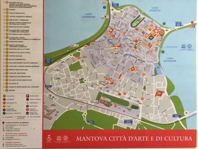 شقة Palazzo Guerrieri Da Fermo مانتوفا المظهر الخارجي الصورة